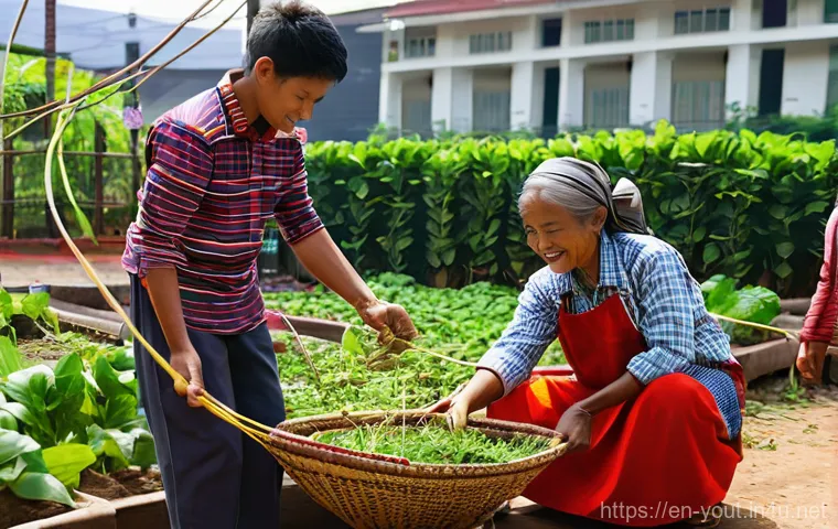 청소년지도사와 청소년 글로벌 워크샵 - **Intercultural Collaboration in Action:** A vibrant and diverse group of teenagers (ages 16-18) fro...