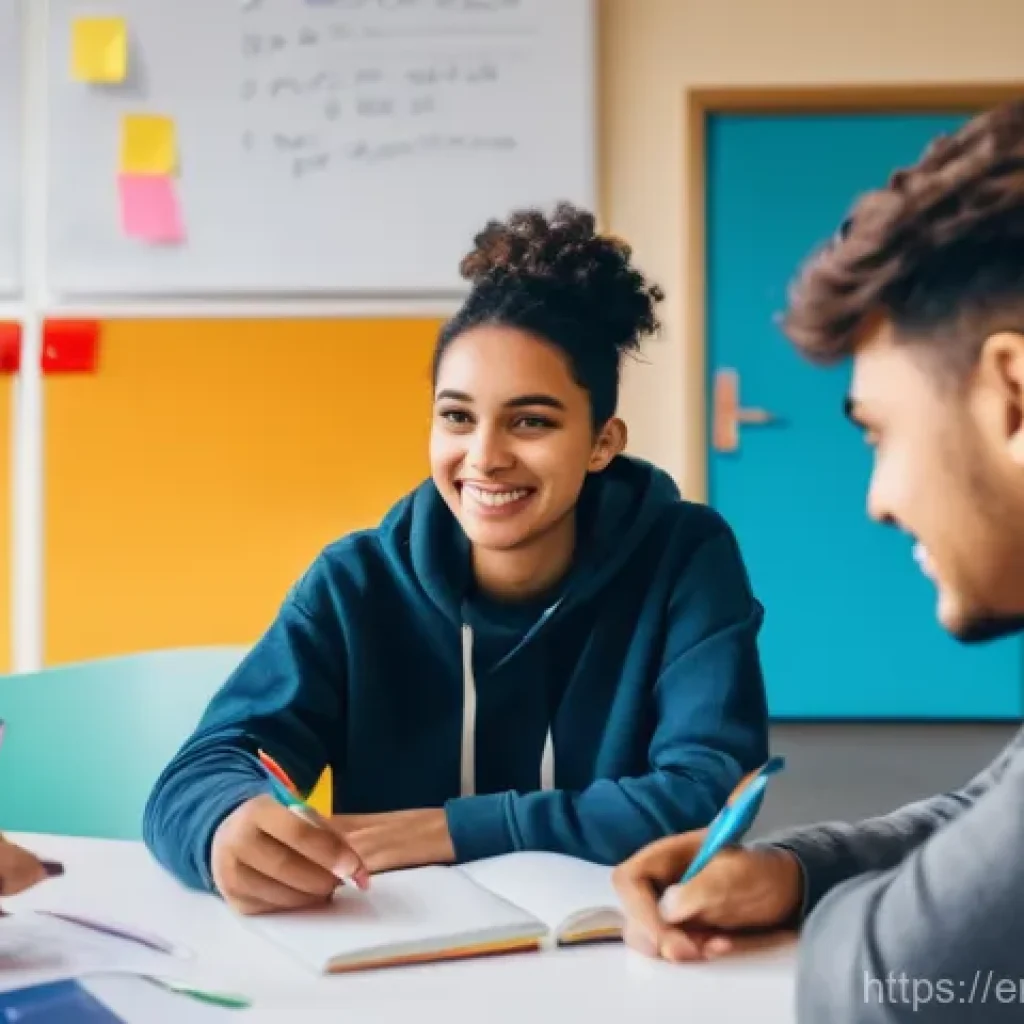 청소년지도사로서의 협업 기술 향상 - **Prompt 1: Inclusive Dialogue and Diverse Perspectives**
    A vibrant, realistic photograph captur...