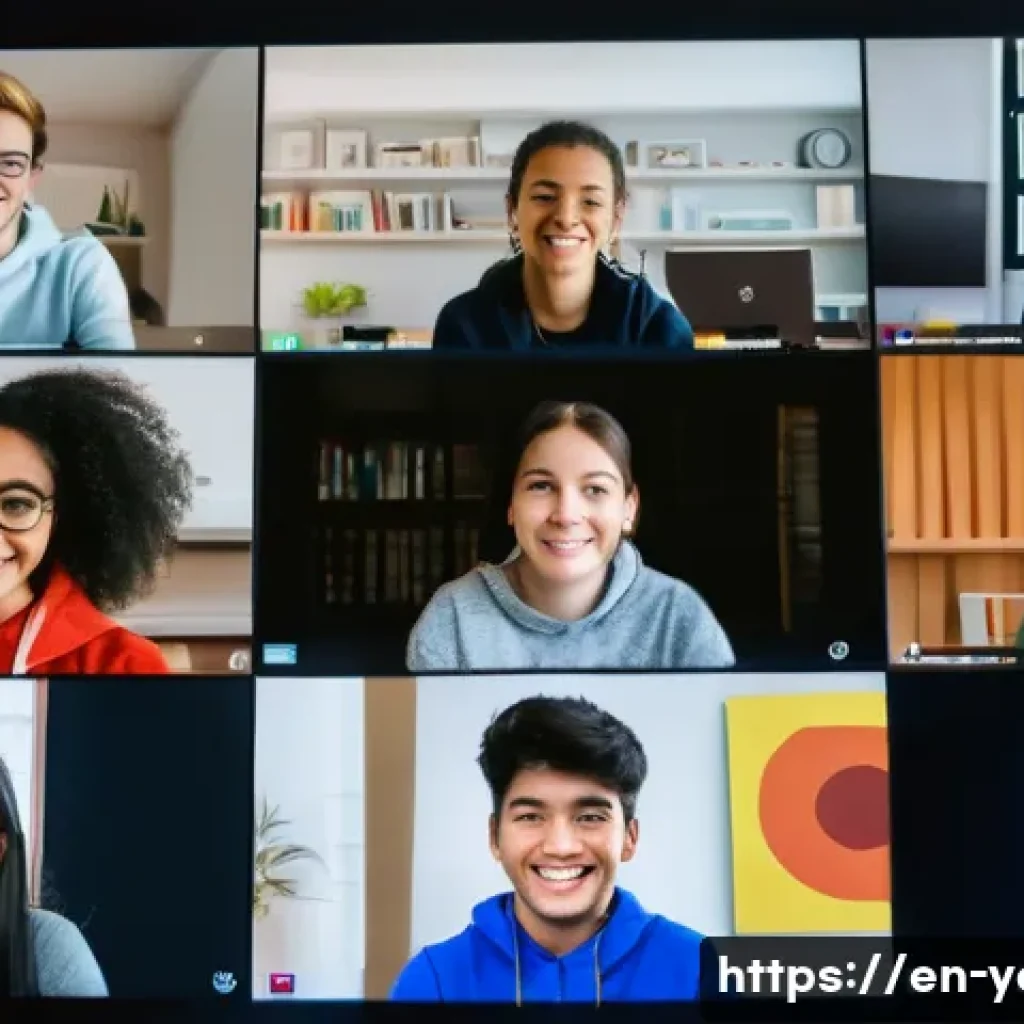 청소년지도사와 청소년의 글로벌 리더십 개발 사례 - **Prompt:** A vibrant, high-definition photo of six diverse teenagers (aged 15-18) from different gl...